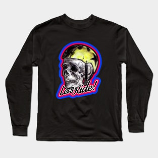 Skull Ryder Helmet Long Sleeve T-Shirt